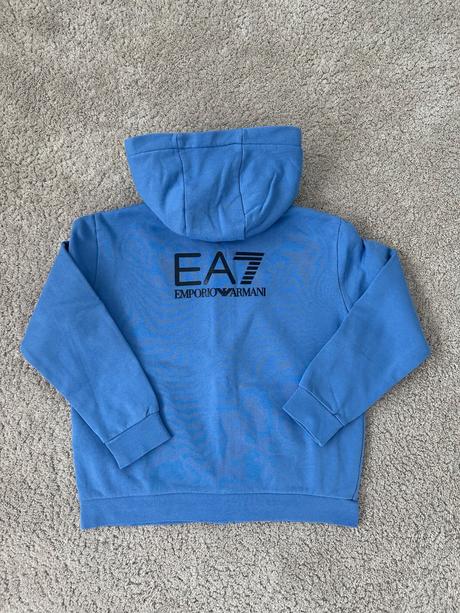 Ea7 emporio armani unisex - mikina s kapucňou, armani,140