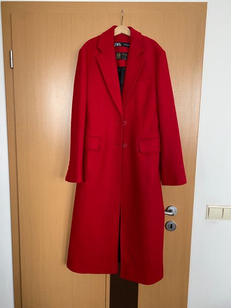 Dlhý elegantný kabát, zara,xs