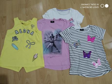 4x tričká veľ.146/152, coccodrillo,146