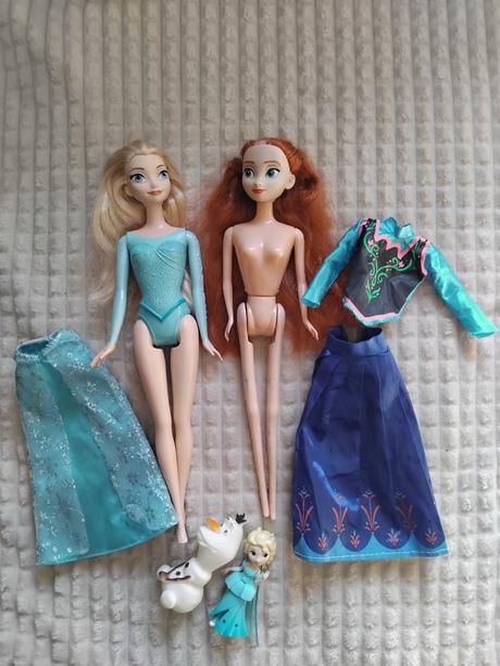 Bábiky elza,anna, olaf,