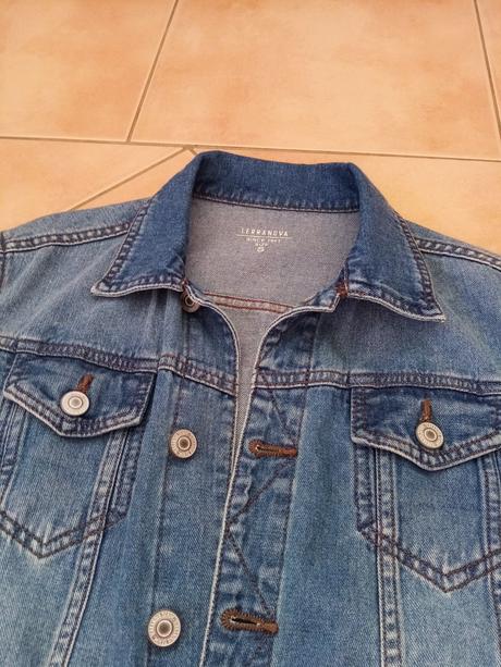 Chlapčenská riflova bunda, terranova,s