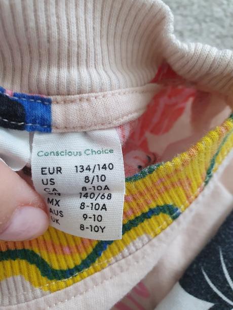 Tričko krátky rukáv, h&m,140