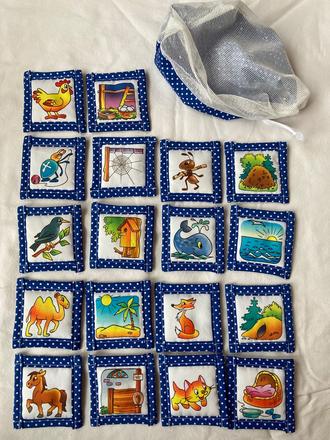 Látkové pexeso - kde bývajú zvieratká 2,