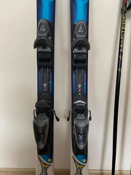 Lyže rossignol 150 + lyžiarky dolomite č. 38, rossignol,150-159 cm