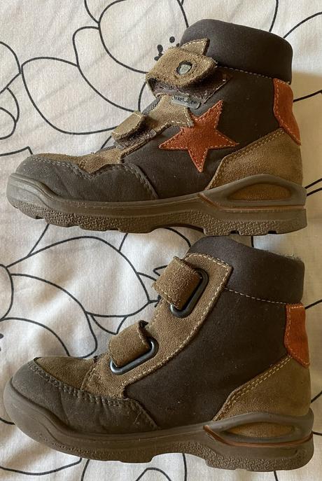 Kožené detské zimné topánky ricosta v. 24 +1, ricosta,24