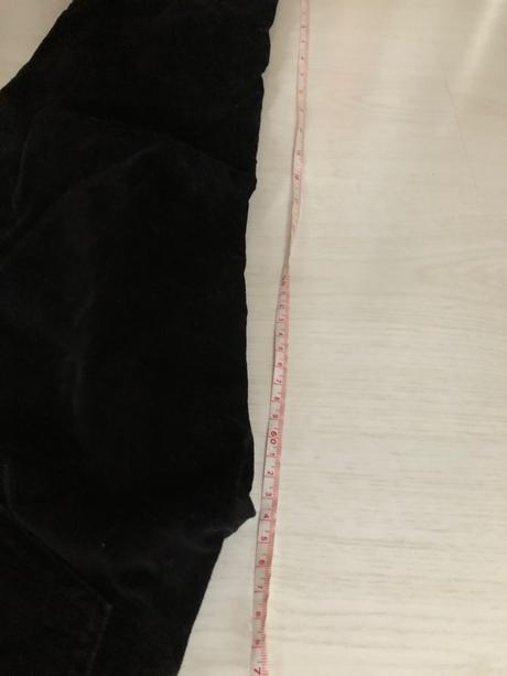 Čierne sametové nohavice 140, l.o.g.g.,140