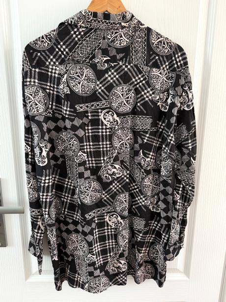 Unikátna vzorovaná vintage košeľa gianni armani xl, armani,xl