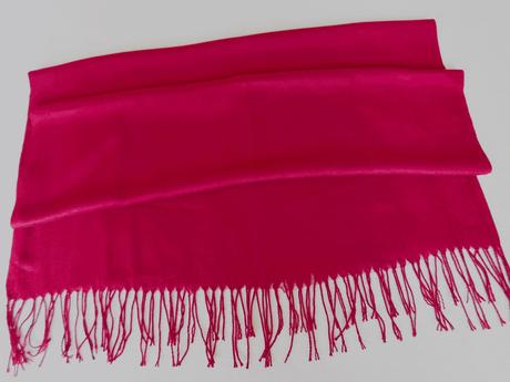 Dámsky šál fuchsia 200x70cm, xl