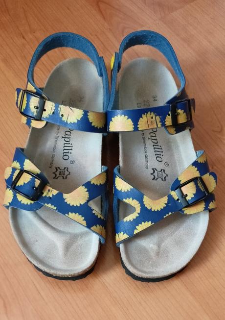 Sandálky papillio by birkenstock č.34 / 22 cm, birki,34