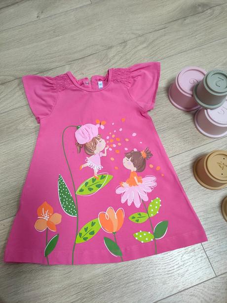 Letné bavlnené šaty mayoral, veľ. 86, mayoral,86