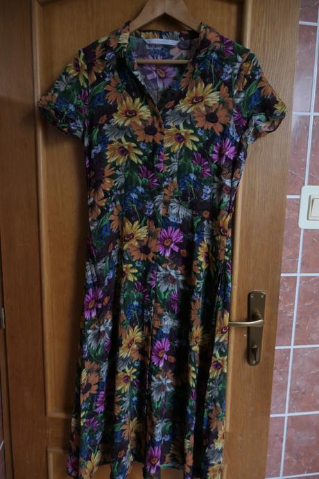 Zara krasne, pohodlne,pestrofarebne letne saty m/l, zara,m