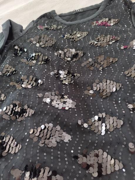 Tričko s flitrami, s