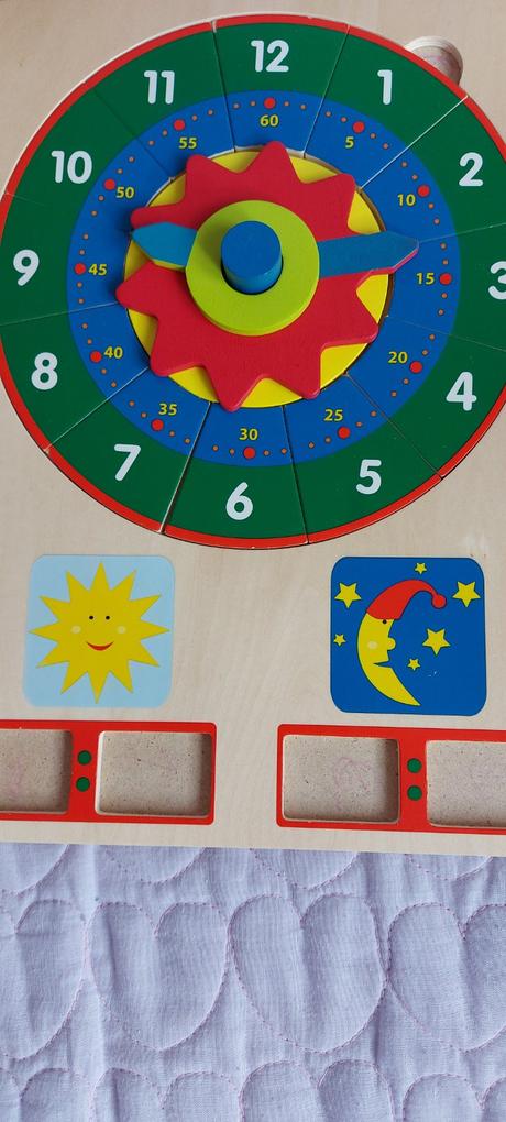 Puzzle hodiny s počítadlom, 