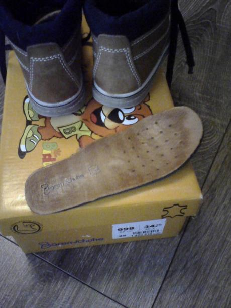 Kožené topánočky, bären-schuhe,25