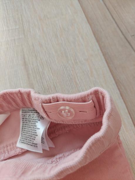 Menčestrové nohavice, h&m,116