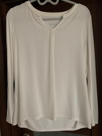 Tchibo bluzka z 2 materialov, tchibo,42