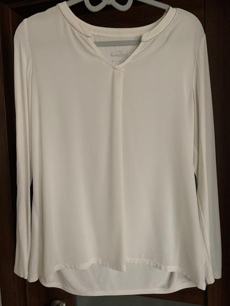 Tchibo bluzka z 2 materialov, tchibo,42