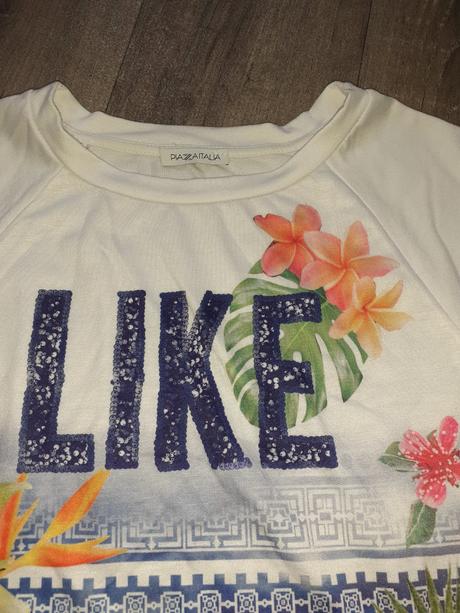 Predĺžené tričko, piazza italia,m