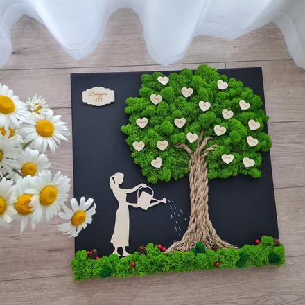 Obraz machový pre pani učiteľku, 