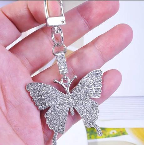 Kľúčenka / prívesok motýĺ, 