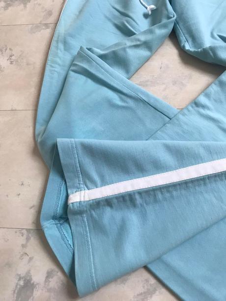 Rozšírené bavlnené tepláky, s