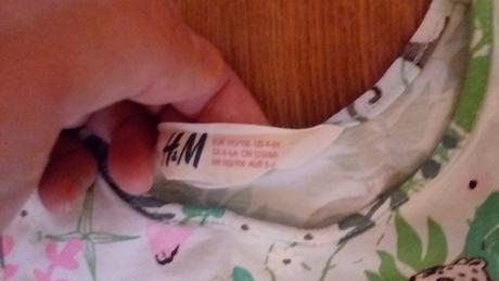 Šaty, h&m,116