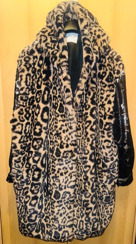 Dámsky kabát s kapucňou, xxl