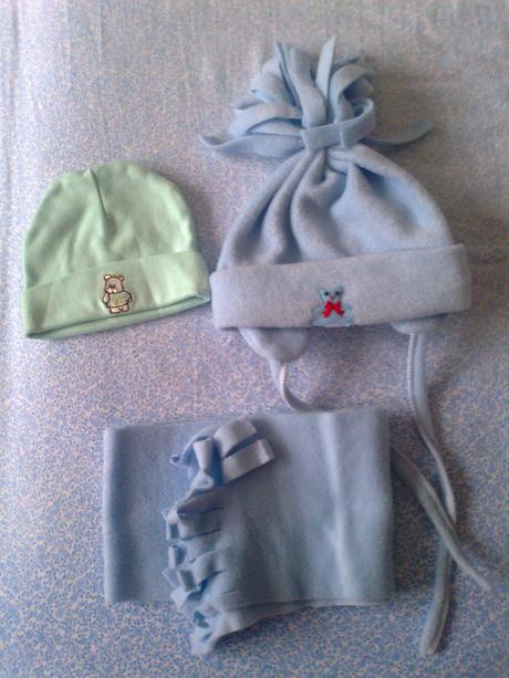 Chlapčenska čiapočka+šal zdarma k tomu čiapka, 92