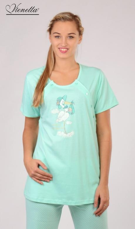 Tehotenské pyžamko, vienetta secret,l / m / s / xl