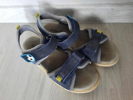 Kožené sandále superfit (vd 21 cm), superfit,33