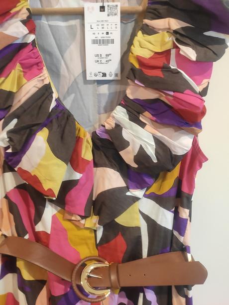 Dámske šaty zara nové s visačkou, zara,l