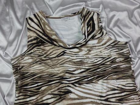 Kvalitný úpletový top, xxl