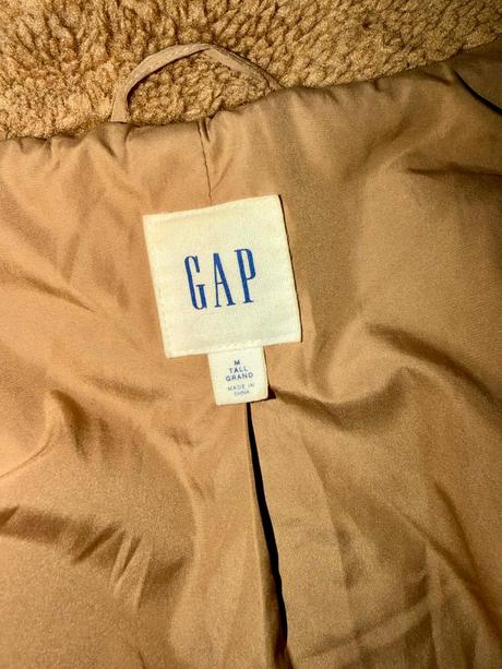 Gap damsky stylovy luxusny teddy kabat-kozuch-bund, gap,m