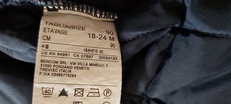 Jarná bundička, benetton,92