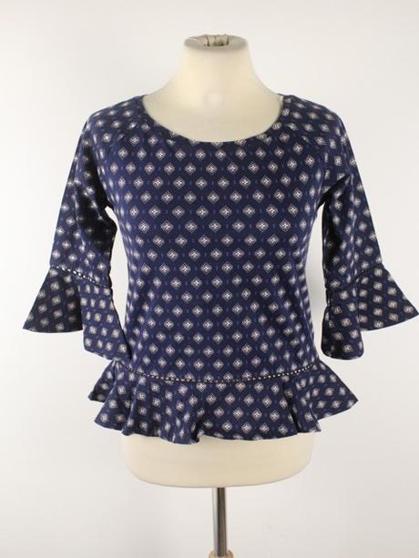 -kvetinový s volánmi top cache cache veľ. 36, xs