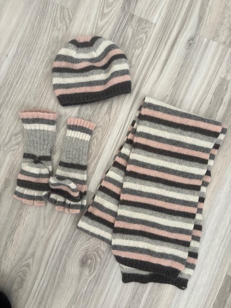 Set čiapka, šál a rukavice accessorize 98/104, 98