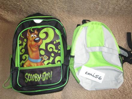 2762. školské tašky 2x, 