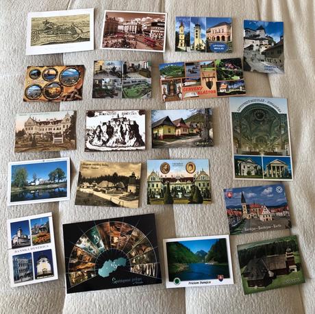 21 pohľadníc, lm, oravský hrad, bardejov, bb,