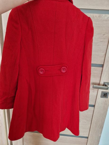 Dorothy perkins červený kabát 36, dorothy perkins,s