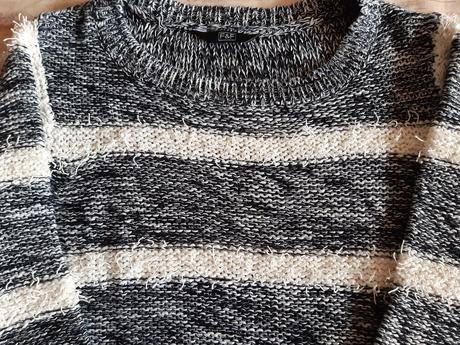 Pulóver s pásikmi, f&f,36