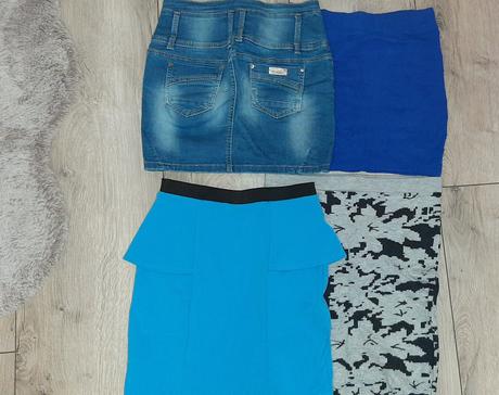 4x dámska mini sukňareserved, zara, vila, s