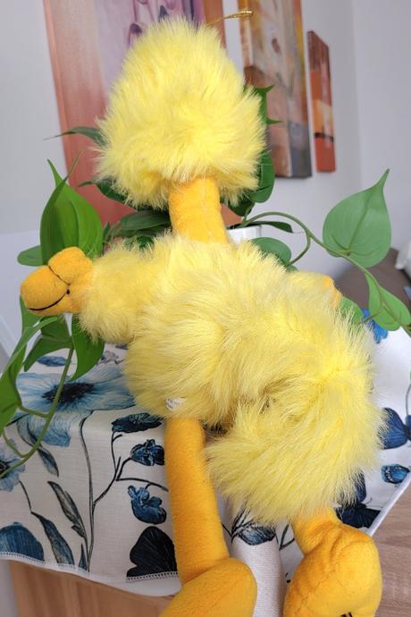 Vintage plyšák big bird (sesame street) 40 cm, 