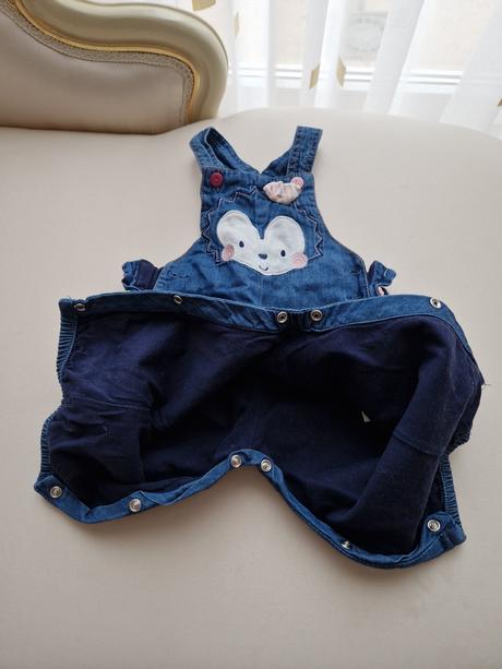 Tenšie nohavice na traky s ježkom č.68, topomini,68