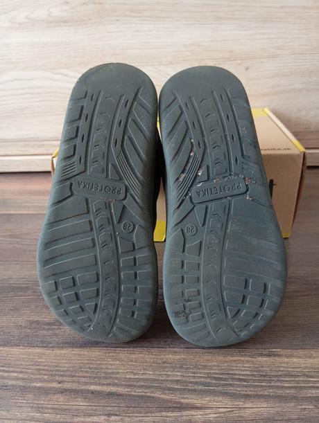 Barefoot členkové topánky protetika gerka black 28, protetika,28