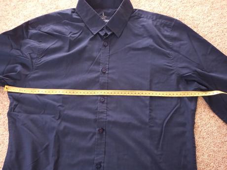 Pánska tmavomodrá košeľa, m