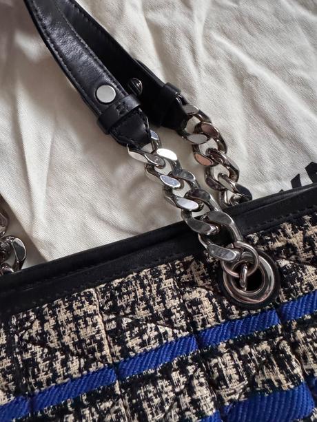 Karl lagerfeld - tvídová kabelka, karl lagerfeld