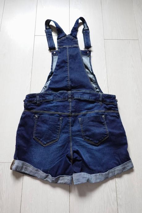 Tehotenské riflové kraťasky yessica, h&m,38