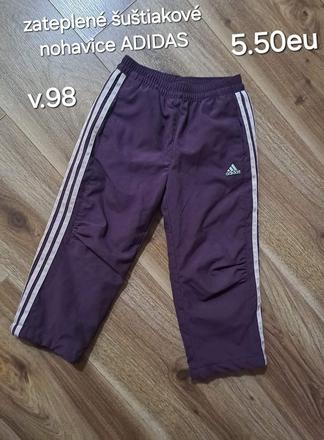 Šuštiakové nohavice adidas, adidas,98