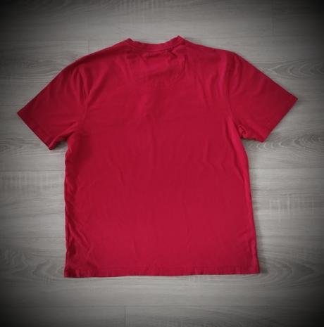 Pánske červené tričko canda, c&a,l