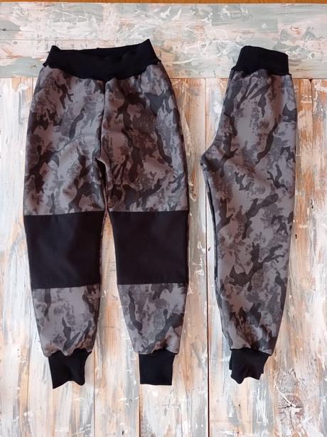 Zimné softshellové nohavice d, 68 - 140